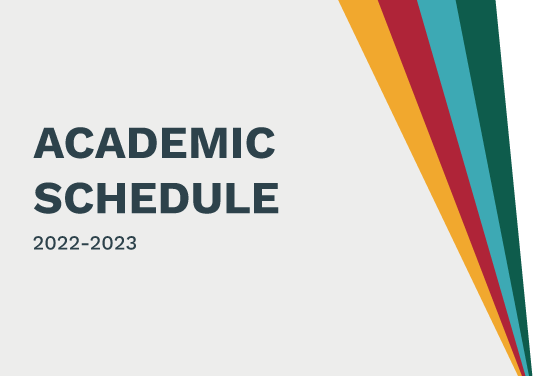 Academic Schedule