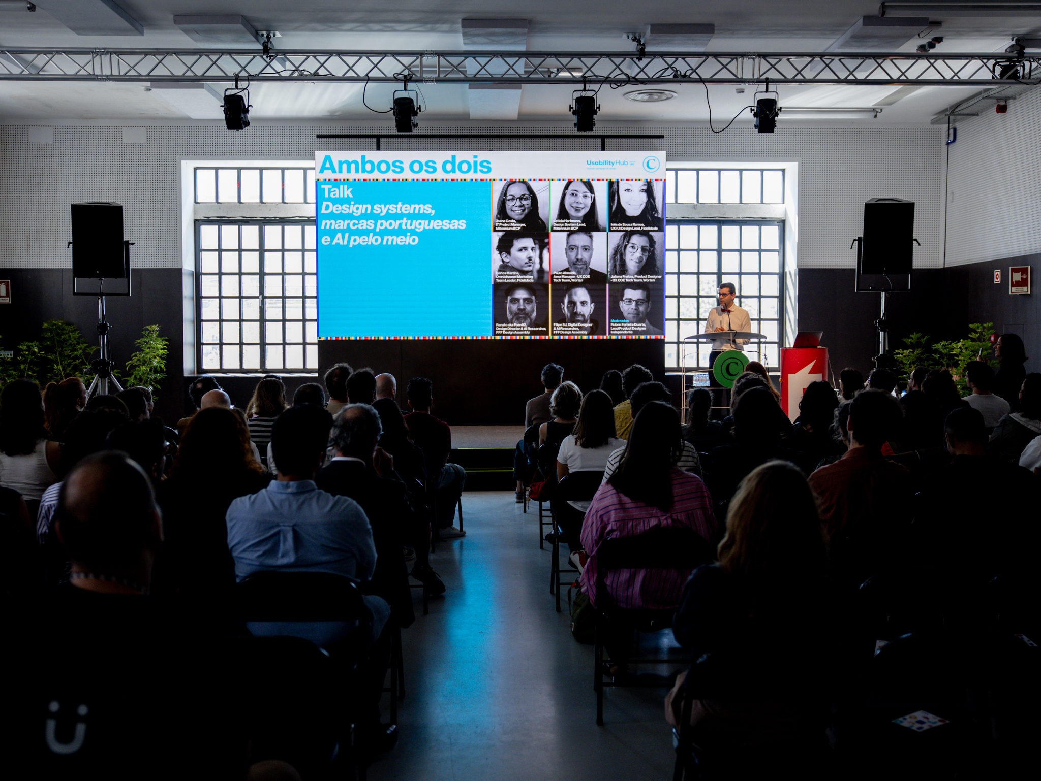 conferência “Design systems, marcas portuguesas e AI pelo meio”
