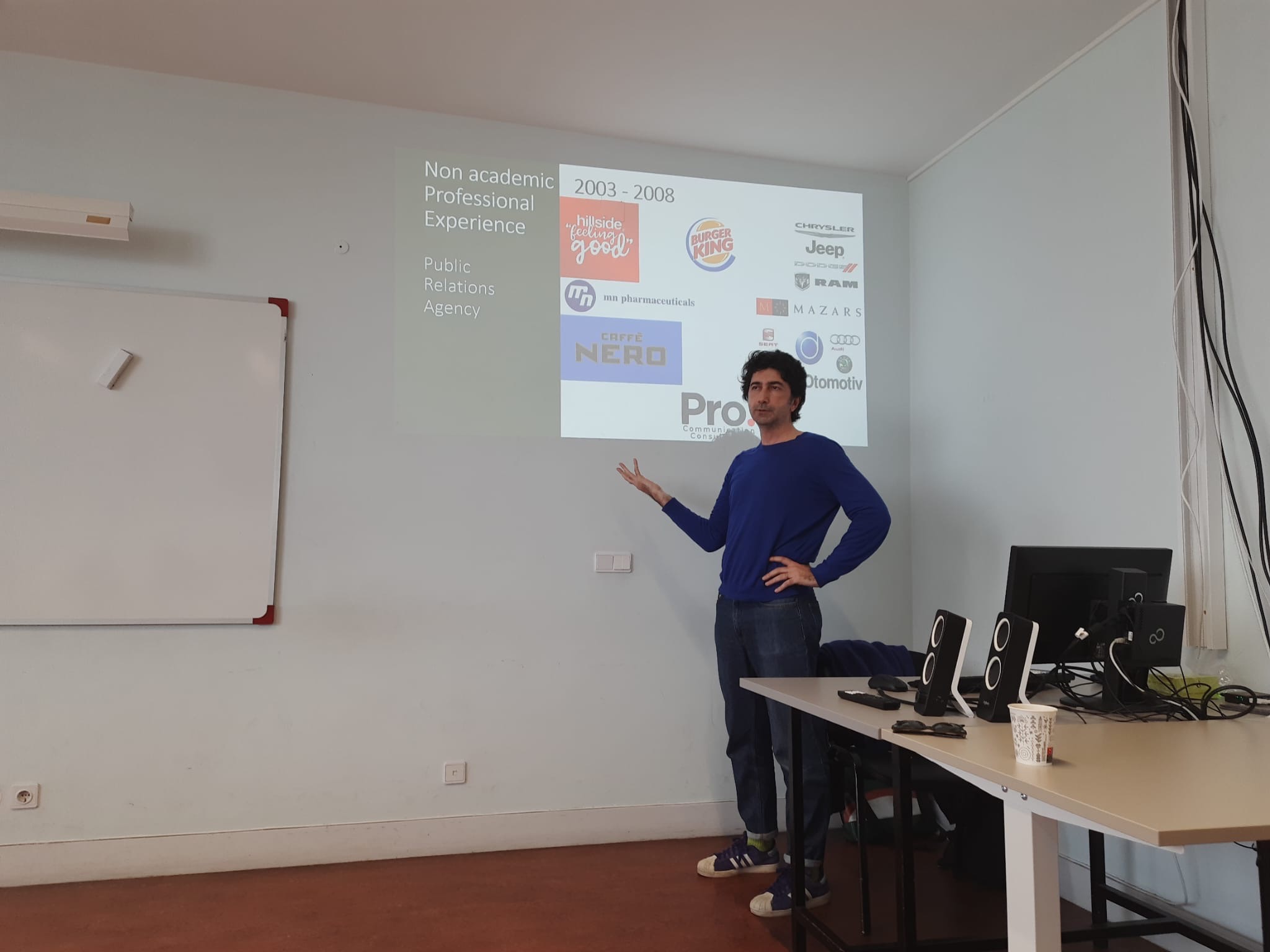Seminário “Creative Synchronies: Innovating through Resonance and Meaning”, dinamizado por Cevdet Panayirci, docente da Yeditepe University