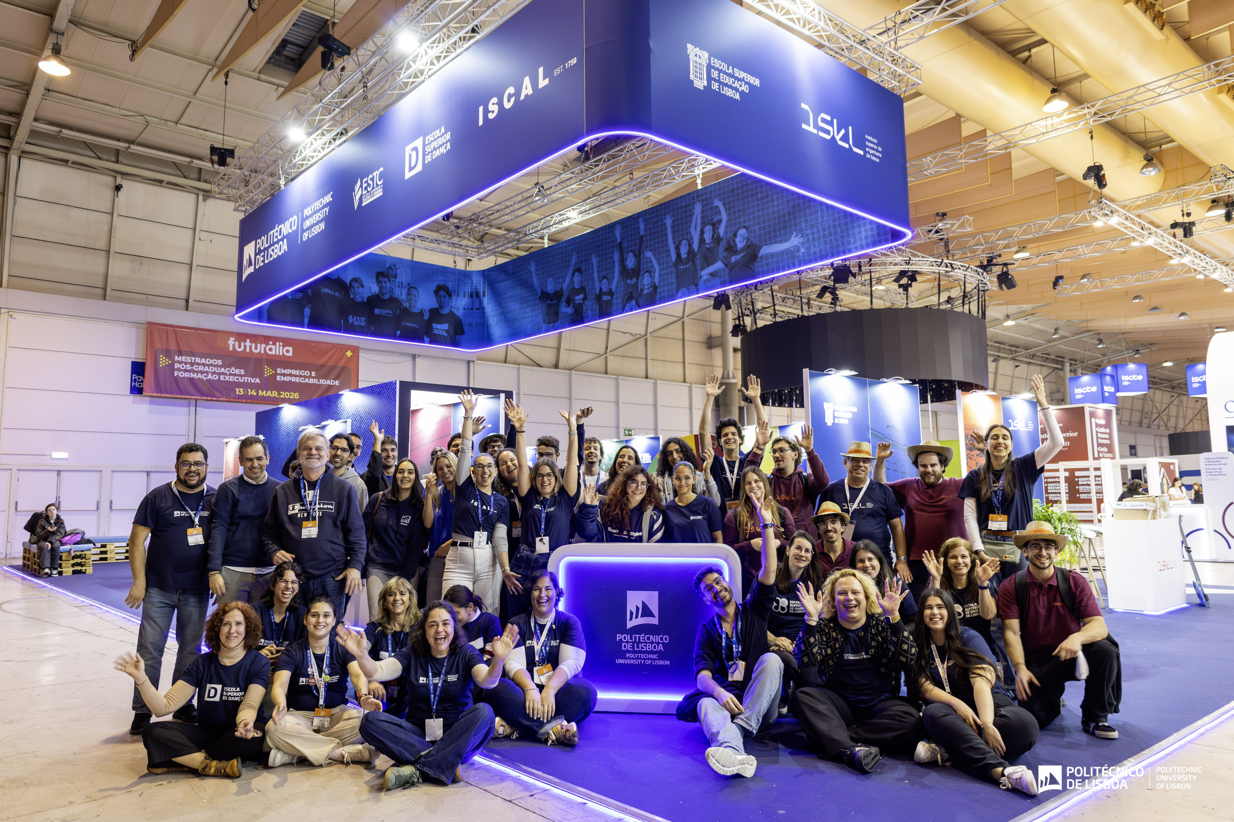 Fotografia de grupo Futurália 2026