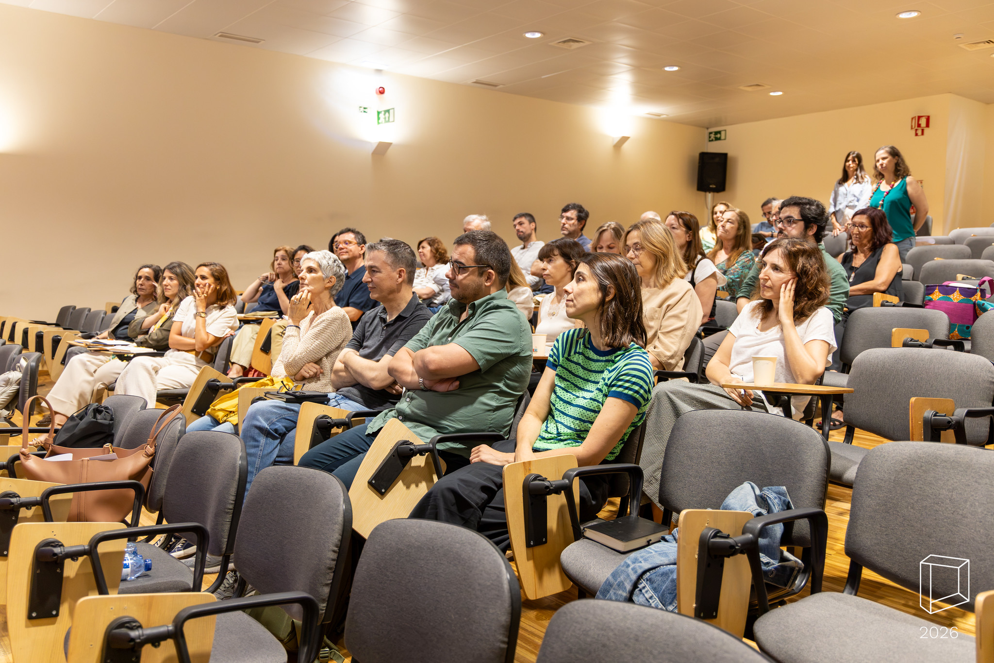 Participantes na primeira sessão do Encontro/Residência