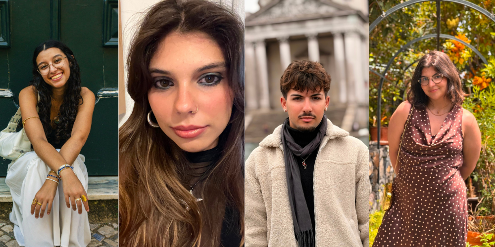 Equipa composta pelos estudantes Sílvia Augusto, Raquel Bento, Bruno Flores e Bruna Pereira