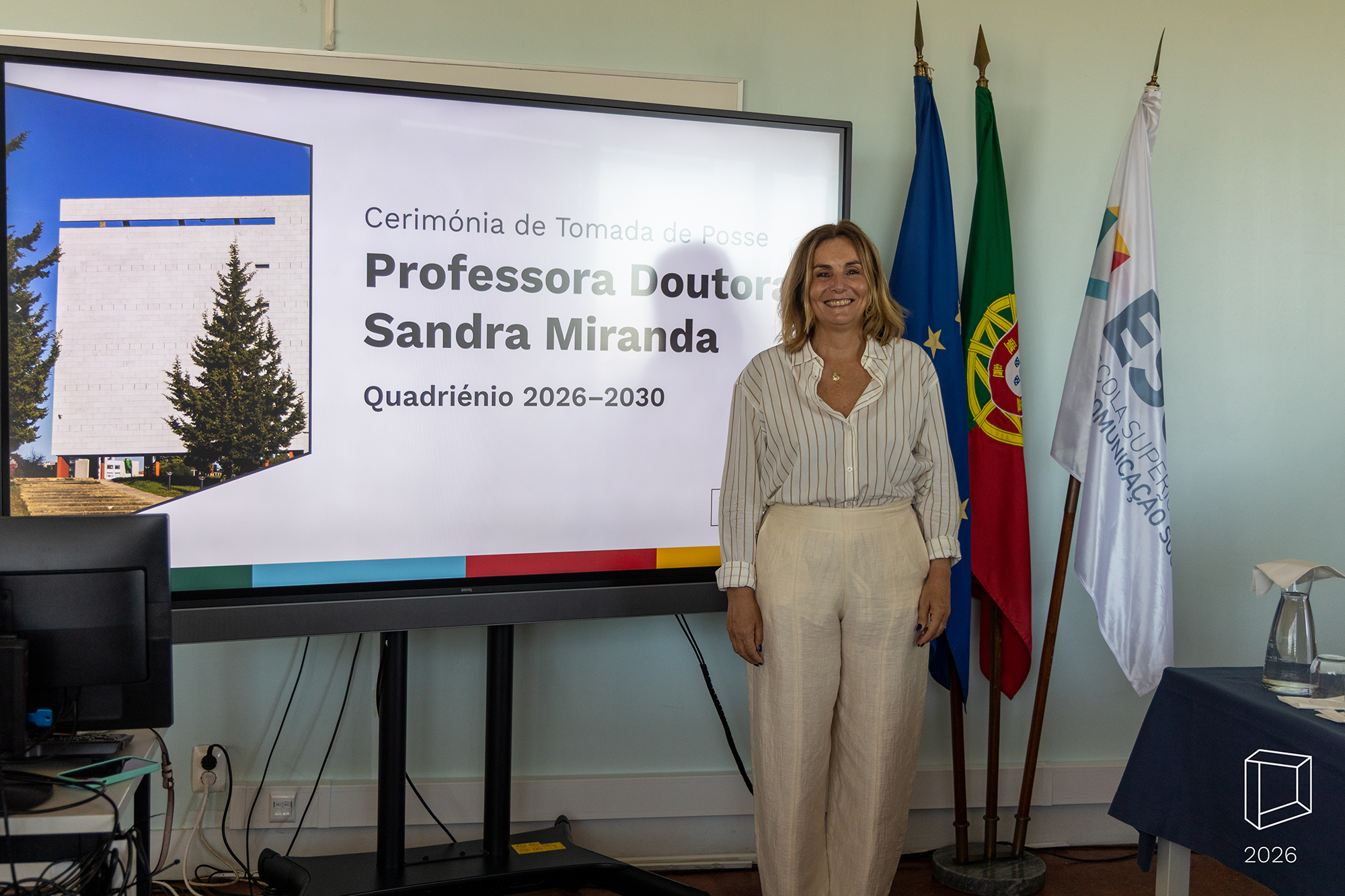 Presidência da Escola, Sandra Miranda