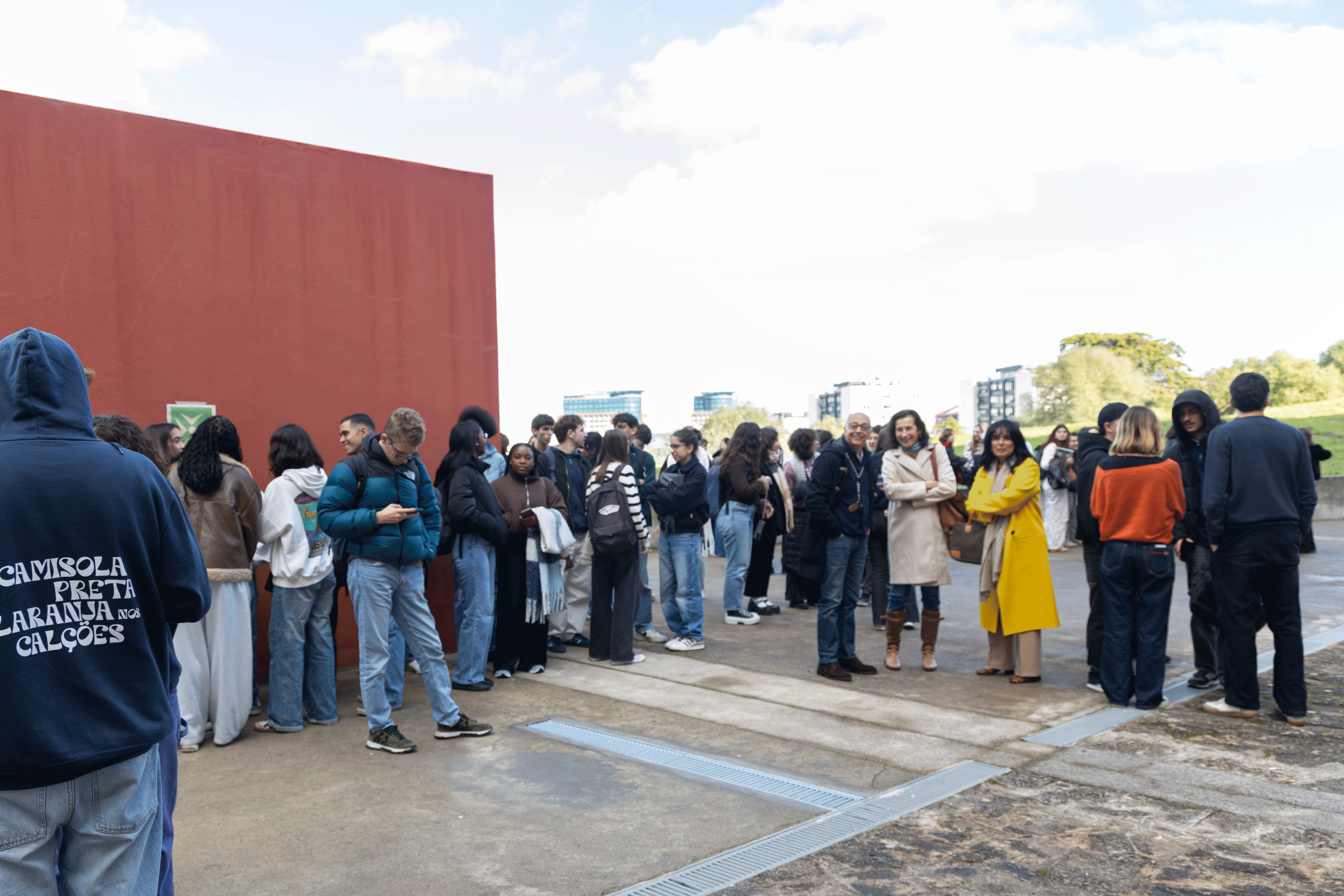 Evacuação do Edifício da ESCS