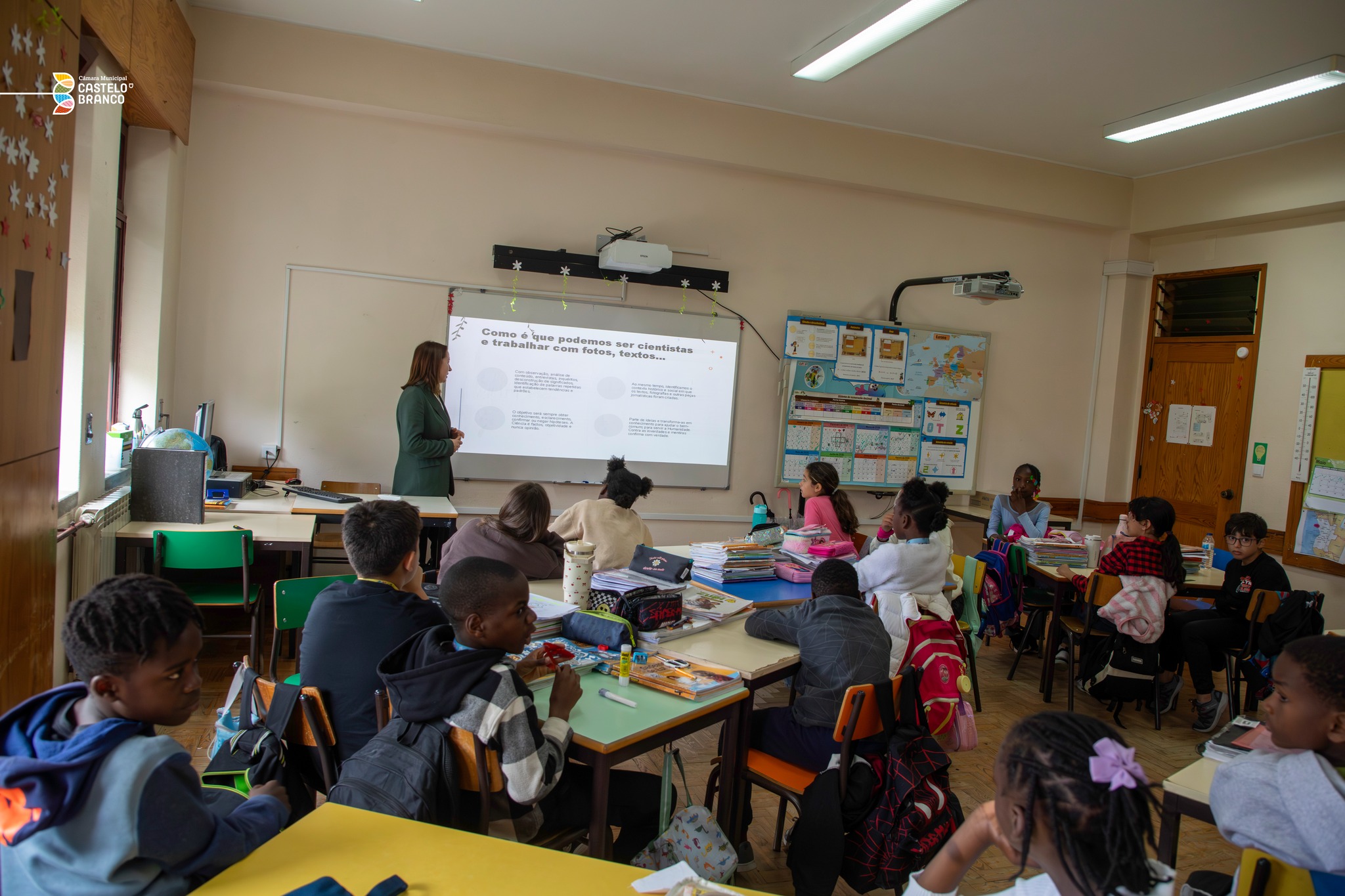 Fátima Lopes Cardoso na Native Scientists “Cientista Regressa à Escola”