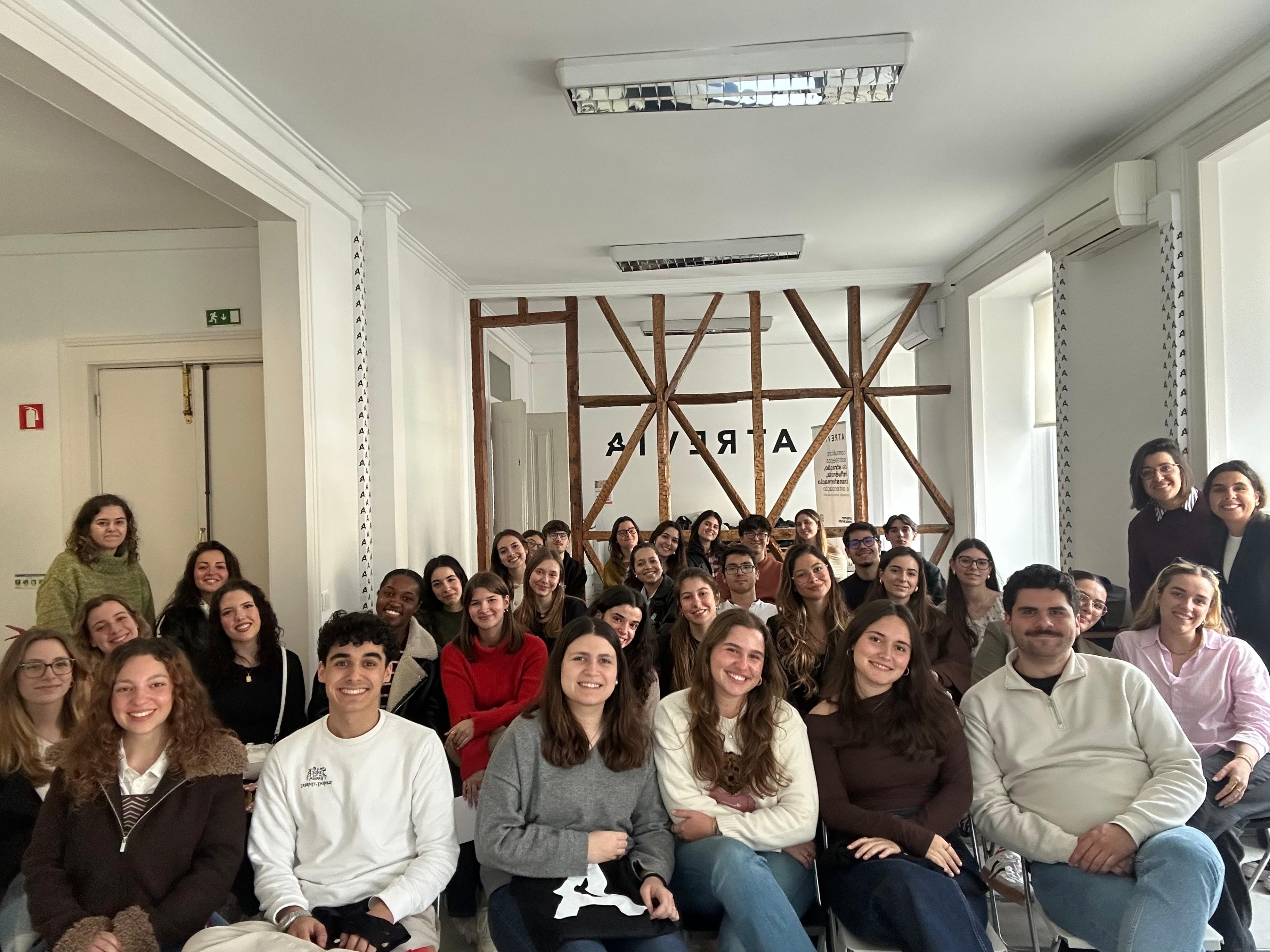 Finalistas de RPCE visitaram a ATREVIA