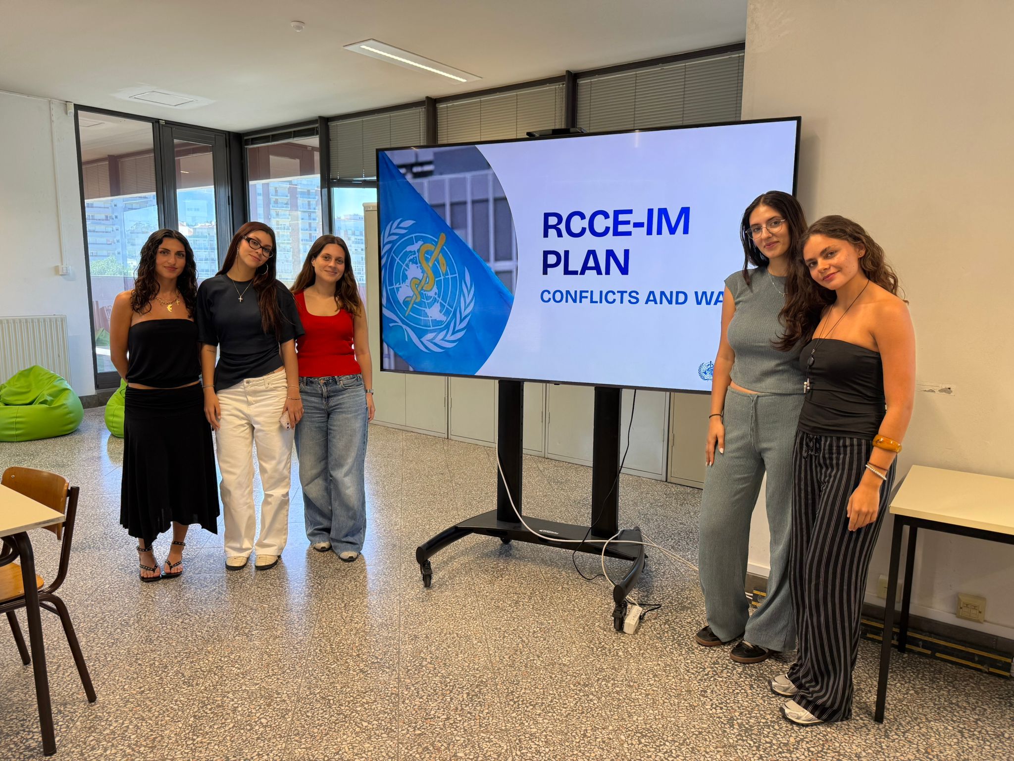 Presentation of the students’ final project on conflict situations