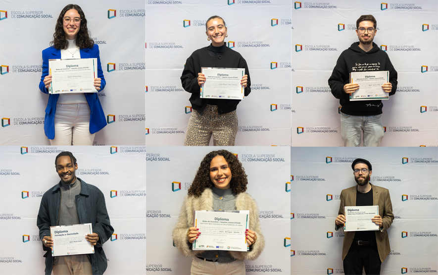 entrega de diplomas aos estudantes premiados