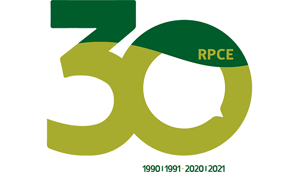 Logo 30.º aniversário RPCE