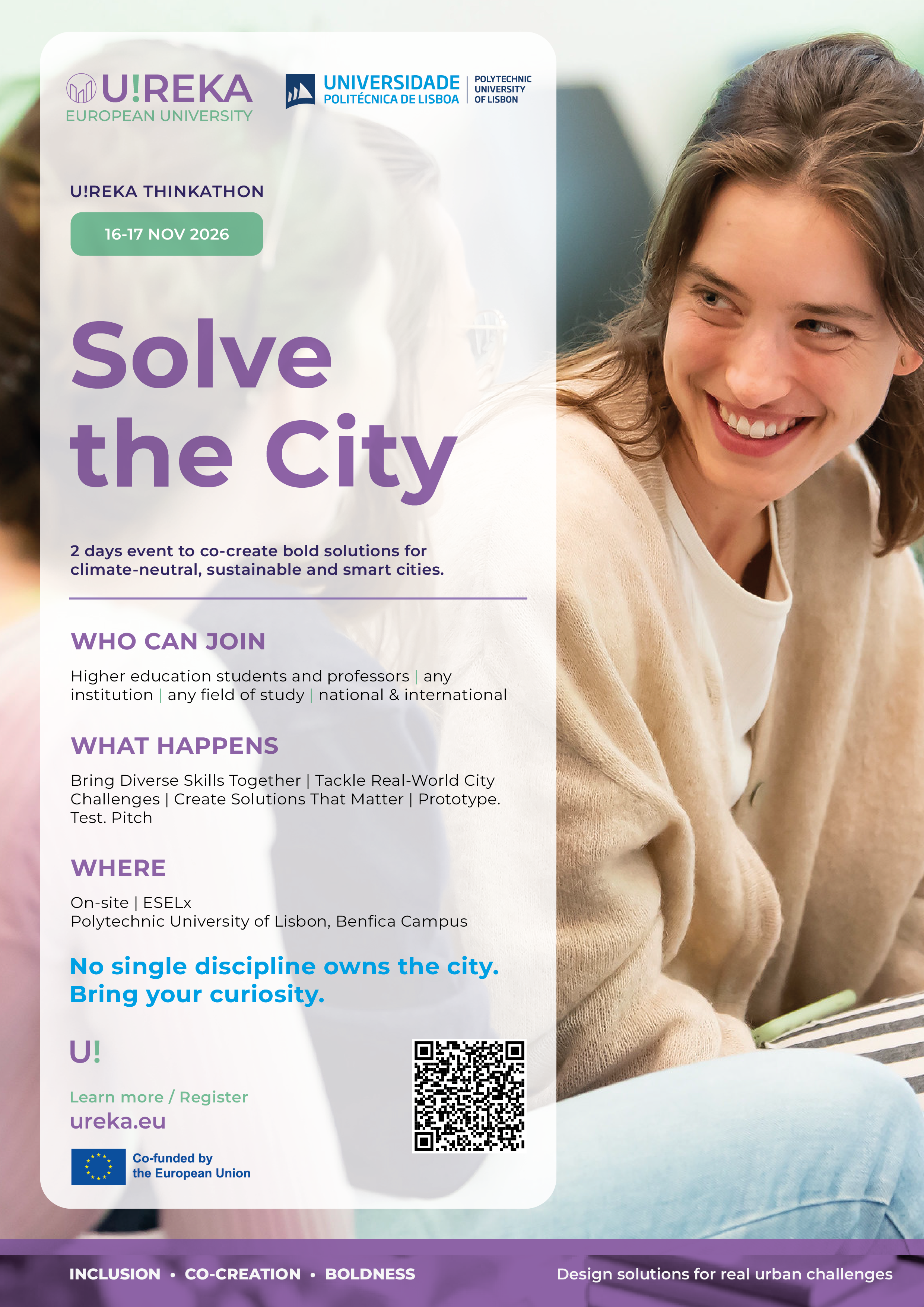 U!REKA Thinkathon: Solve the City