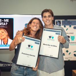Licenciada em Publicidade e Marketing integra dupla vencedora do Creative Challenge Lisbon