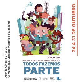 Cátedra UNESCO da ESCS associa-se à Semana Global da Literacia Mediática 2026