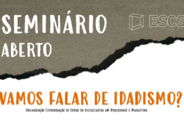 Seminário Aberto - "Vamos falar de Idadismo?"