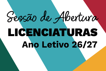 Sessão de Abertura Licenciaturas 26-27