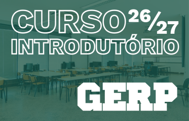 Curso Introdutório Mestrado GERP