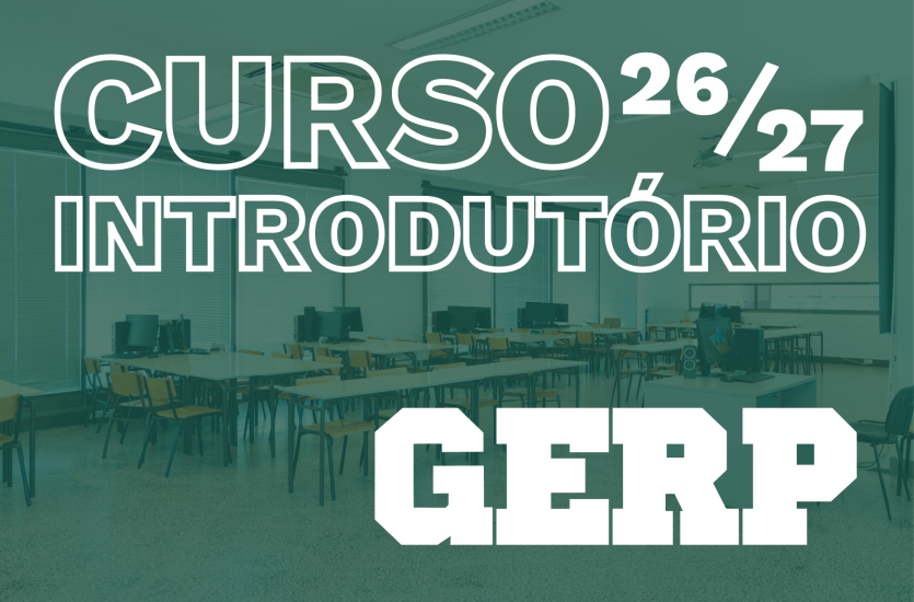 Curso Introdutório Mestrado GERP