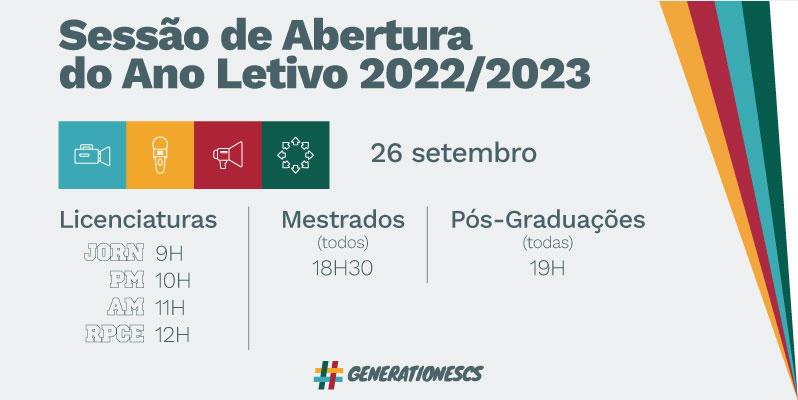 sessão abertura 22/23