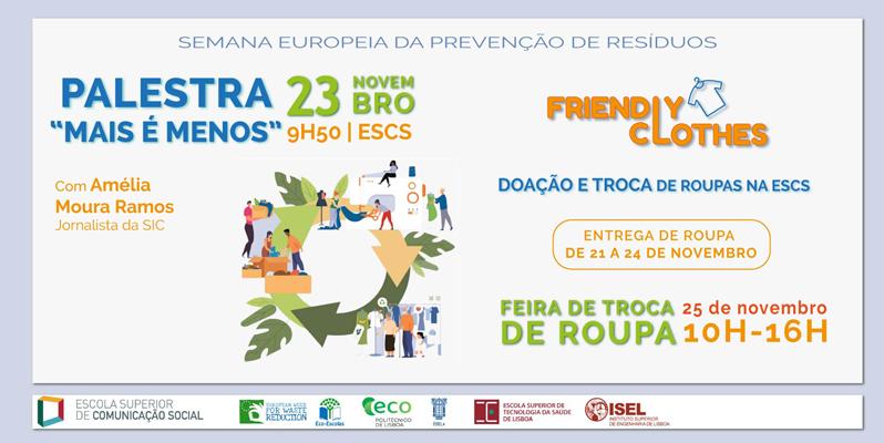 Semana Europeia da Prevenção de Resíduos