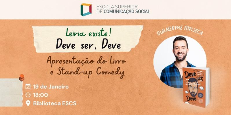 Lançamento do livro "Deve ser, deve"