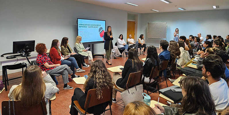 Aula aberta com jornalistas