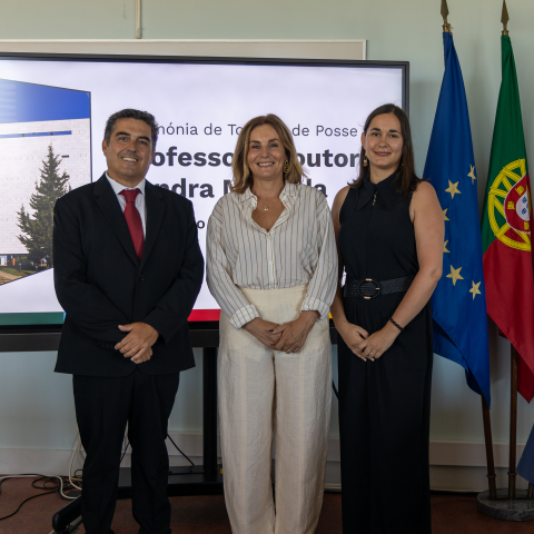 Sandra Miranda toma posse como Presidente da ESCS e inicia novo ciclo estratégico da Escola