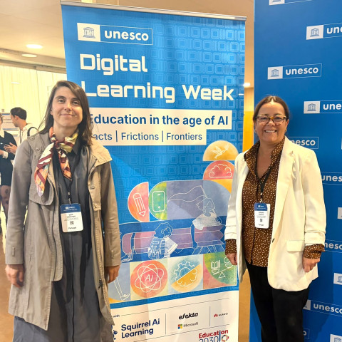 Digital Learning Week da UNESCO: Projeto de literacia da IA em Paris