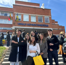 Estudantes de RPCE representam a ESCS no HEDCOM 2026 em Vilnius