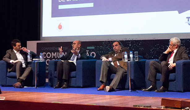 Da esq. para a dir.: David Dinis, José Carlos Lourenço, Luís Mergulhão e Mário Vaz.